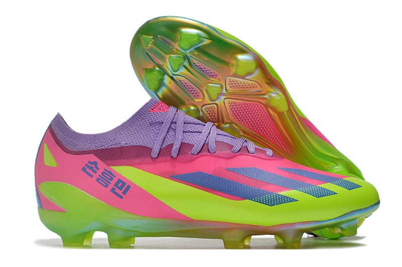 X Crazyfast Son (Pink & Green) Laced