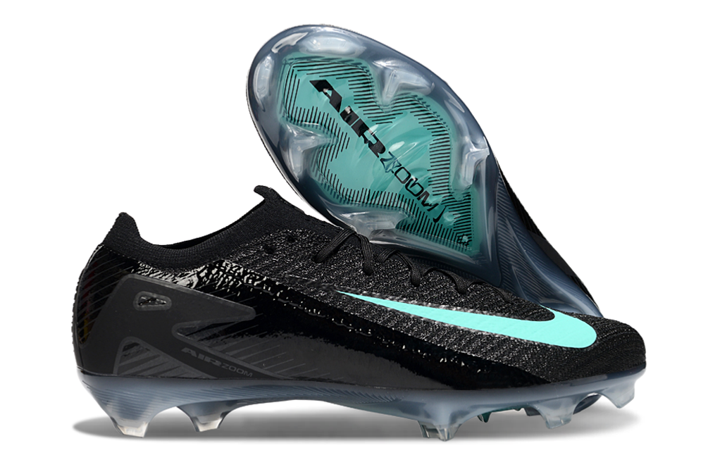 Mercurial Vapor (Black & Turquoise) Without Sock