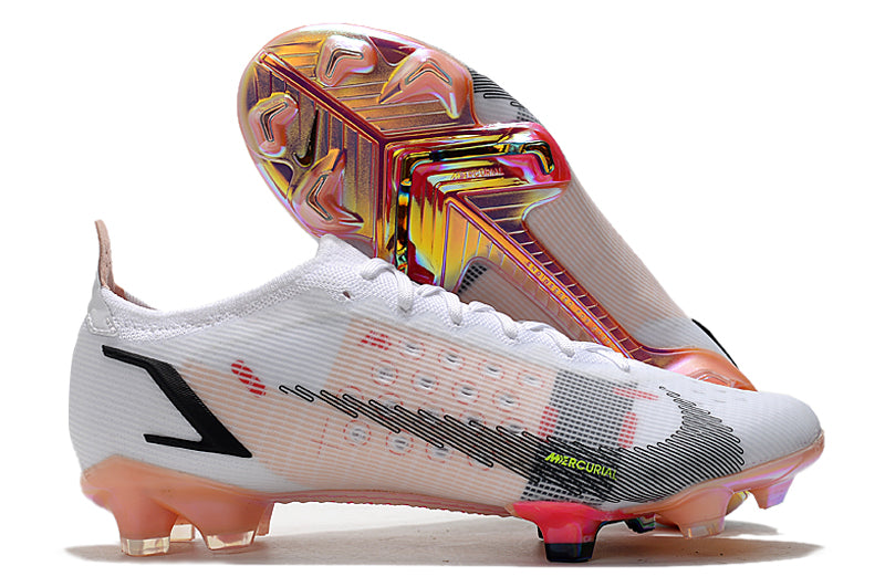 Mercurial Superfly (White & Red) Without Sock