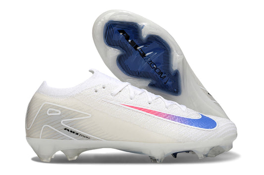 Mercurial Superlfly (White & Blue) Without Sock
