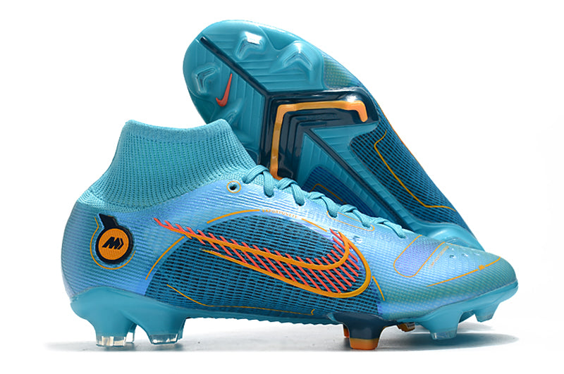 Mercurial Superfly (Blue & Blue) With Sock